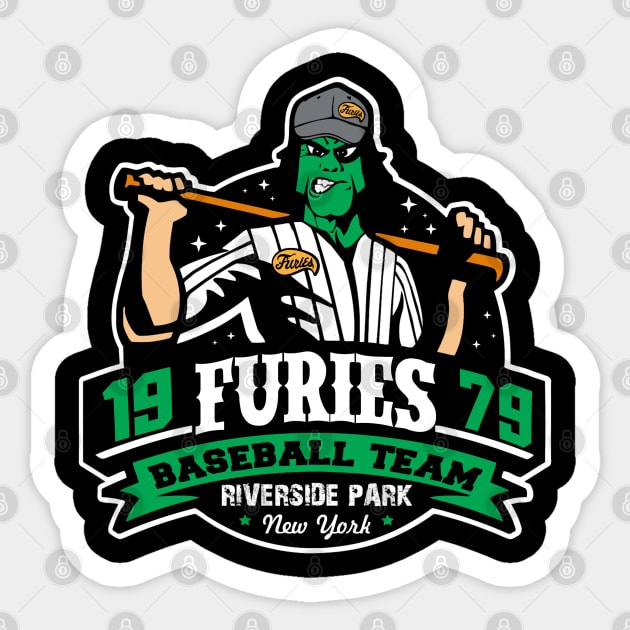 Baseball Furies Sticker by buby87